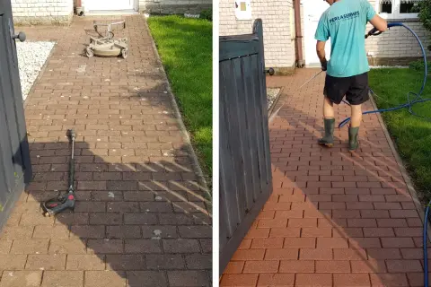 Skuteczne metody usuwania tynku silikonowego z kostki brukowej